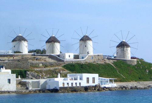 Windmills of Mykonos